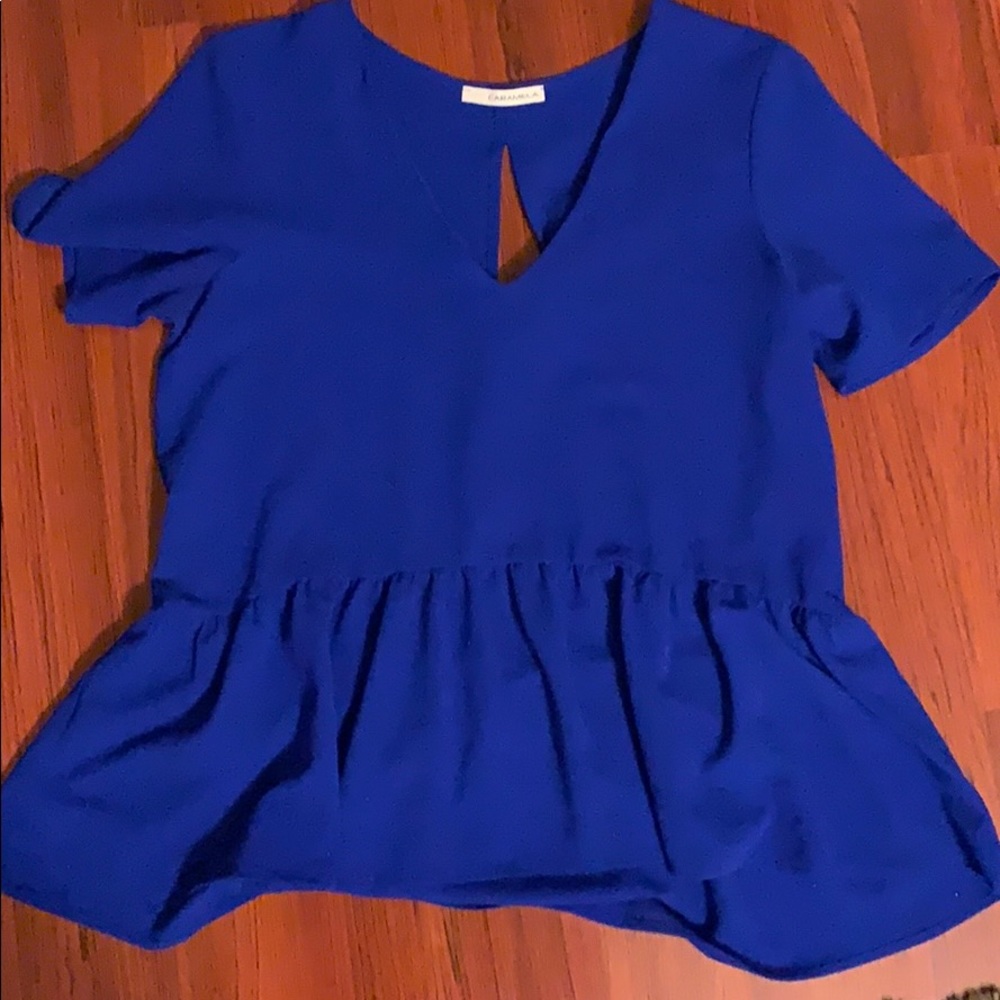 Peplum blouse